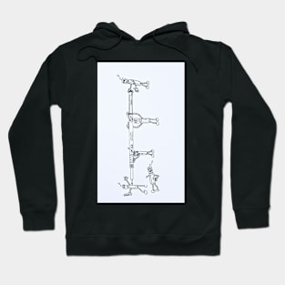 Favorite Robot Art Supply Hoodie